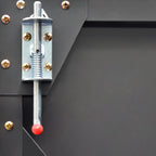 Wide Outdoor Lockable Steel Storage Shed